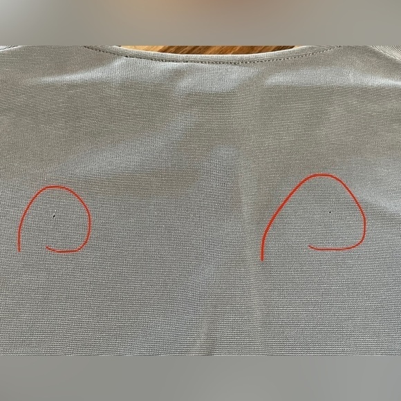 Woman's Gray Wrinkle Resistant Maxi Skirt Side Slits Super Comfortable Top Avail - Picture 8 of 8